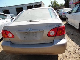 2003 Toyota Corolla Tan 1.8L AT #Z23331